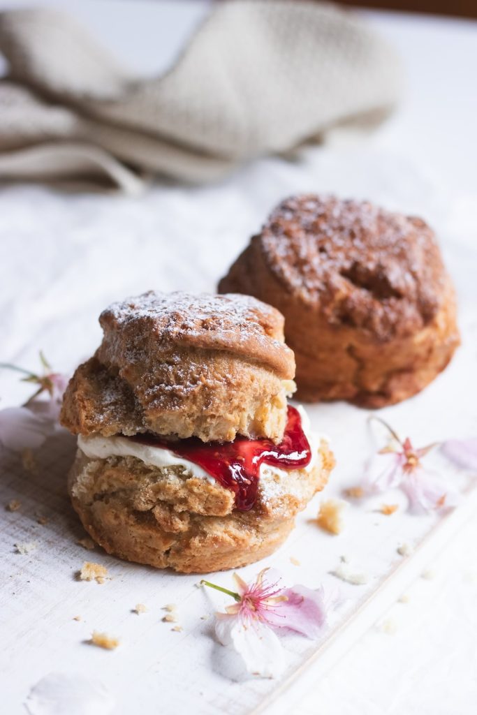 Jam Scone